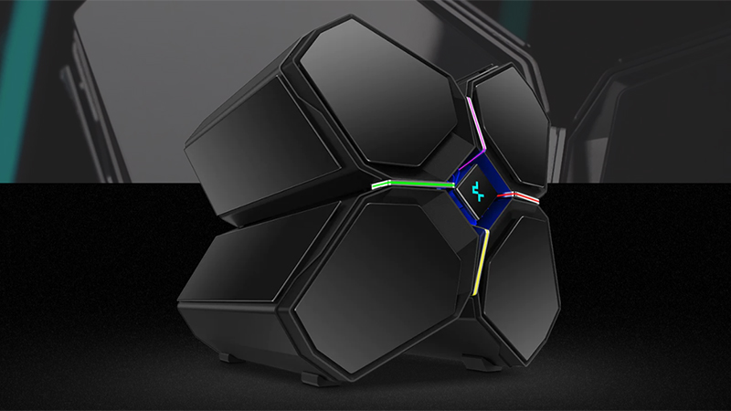 DeepCool QuadStellar Infinity (Black) - PC cases - LDLC | Holy Moley